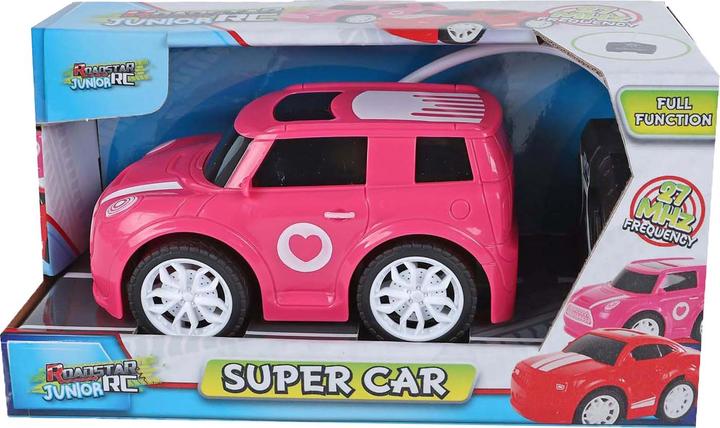 Produktbild Ferngesteuertes Auto Roadstar RC Rosa 27Mhz, 13,5cm