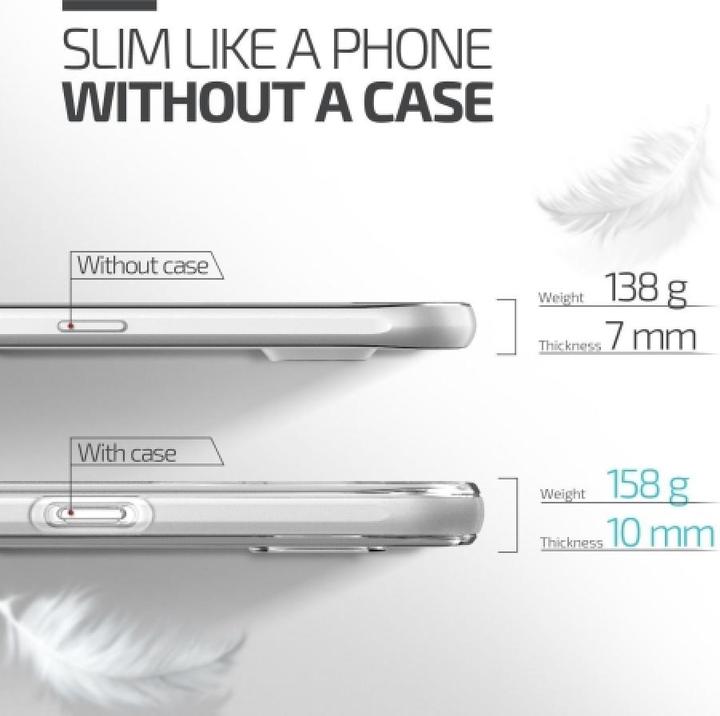 Actual product image Screenguard Samsung Galaxy S6 Flexible TPU Clear Case (Samsung Galaxy S6)