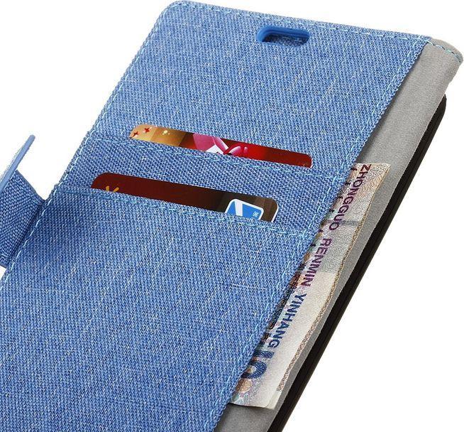 Produktbild MU Classic Leder/Stoff Handyhülle (OnePlus 5T)