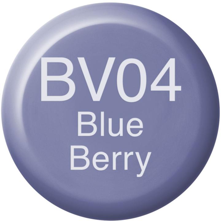 Actual product image Copic Ink Type BV - 04 (BV04 - Blue Berry)