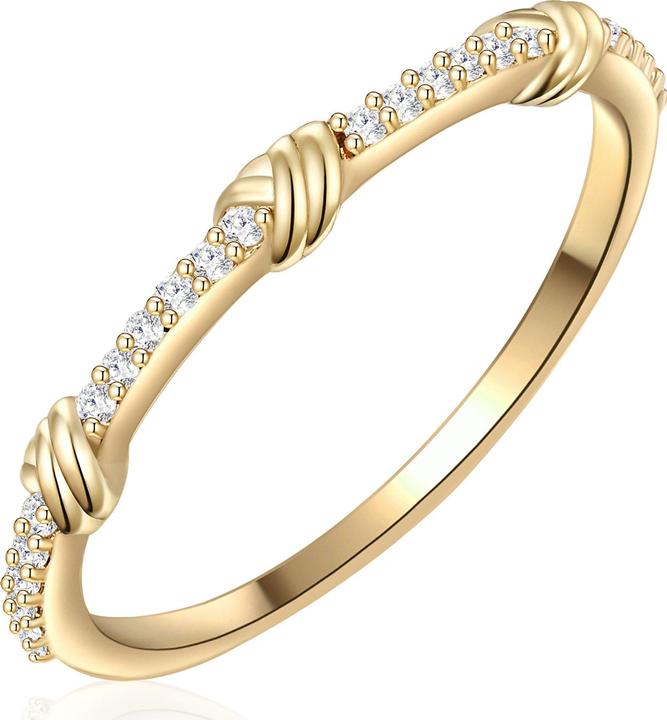 Image du produit Glanzstücke München Femme argent sterling zirconium or jaune - 24479 (50, Argent 925)