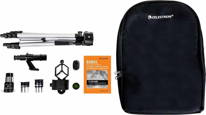 Immagine prodotto Celestron Travelscope 70 DX Rifrattore Nero, Grigio