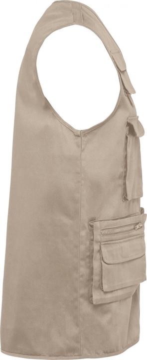Image du produit Kariban Gilet polycoton multipoches doublé (XL)