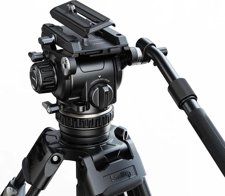 Actual product image SmallRig 4463 Heavy Duty Carbon Fibre Tripod Kit AD 120 (Carbon)