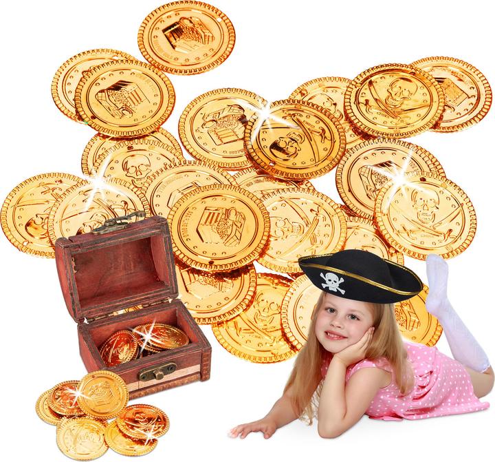 Image du produit Relaxdays Pièces d'or pirates