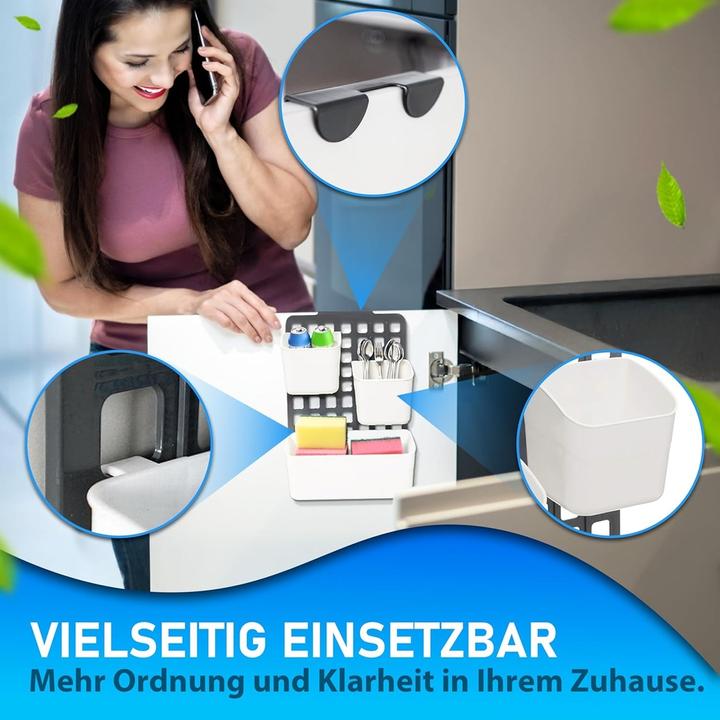 Produktbild Triton Hängende Aufbewahrungstasche, Organizer, Plastik, Weiss