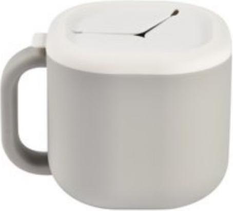 Image du produit Beaba Boîte à Goûter En Silicone Pick And Snack, Gris Velours
