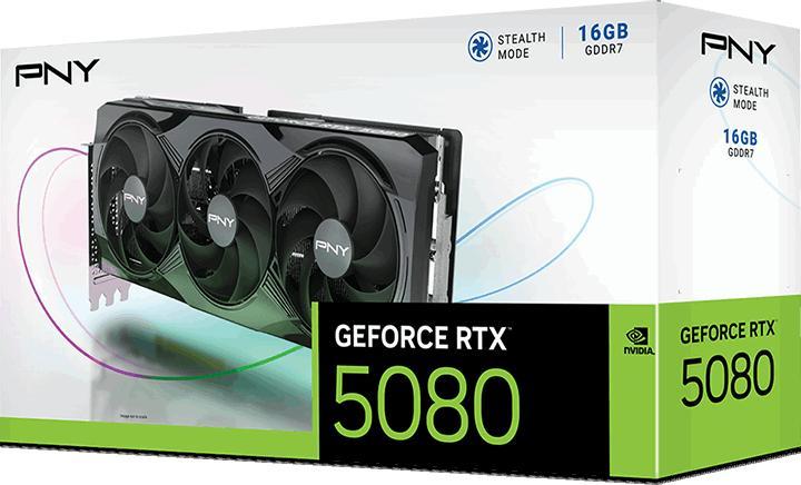 Produktbild PNY GeForce RTX 5080 (16 GB)