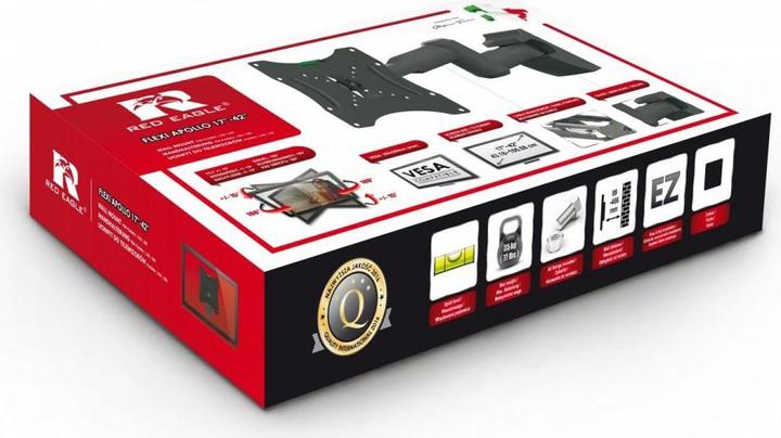 Actual product image Red Eagle Wall mount for LED TV - FLEXI APOLLO 17-42 - Accessories TFT/LCD TV (Wall, 42", 35 kg)