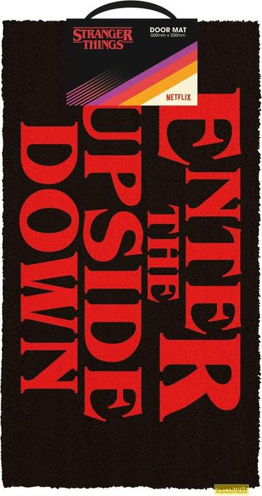 Produktbild Pyramid Stranger Things paillasson slim Enter The Upside Down 33 x 60 cm (33 x 60 cm)