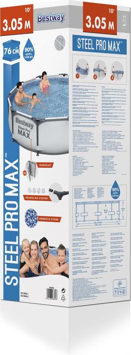 Produktbild Bestway Steel Pro Max (ø 305 x 75 cm)