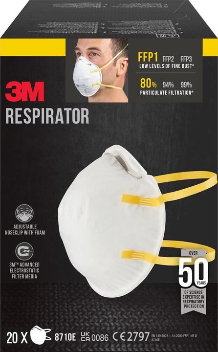 Immagine prodotto 3M Respiratore 8710E (FFP1, 20 x)