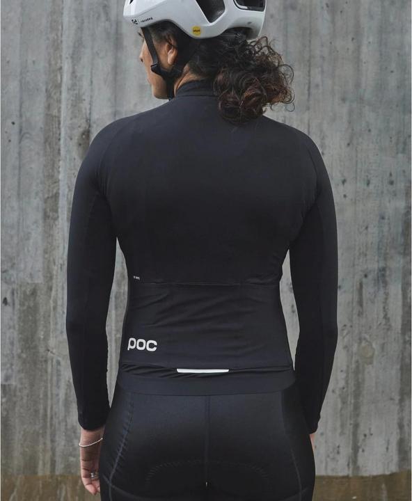 Actual product image Poc Women's Ambient Thermal Jersey - Uranium Black (M)