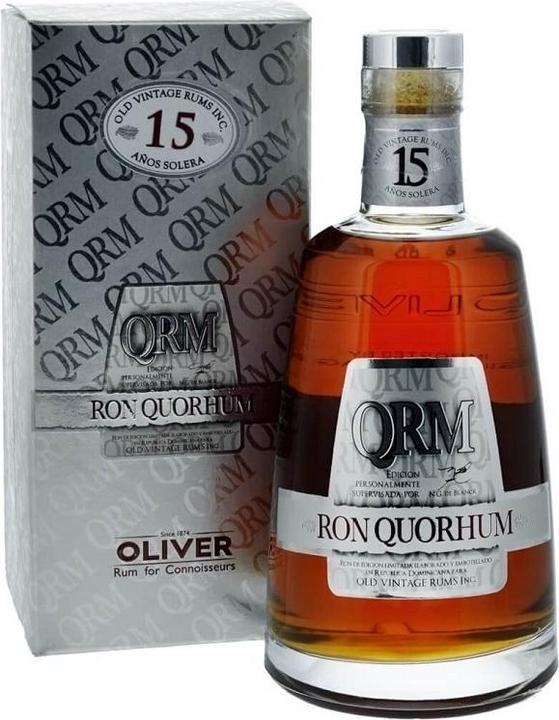 Image du produit Ron Quorhum Ron 15 Años Solera Rum (1 x 70 cl)