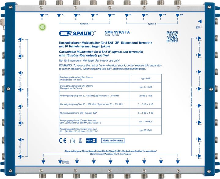 Produktbild Spaun SMK 99169 FA