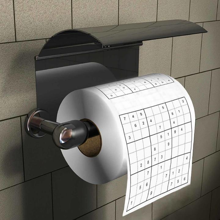Image du produit Novelty Papier toilette Sudoku (1 x)