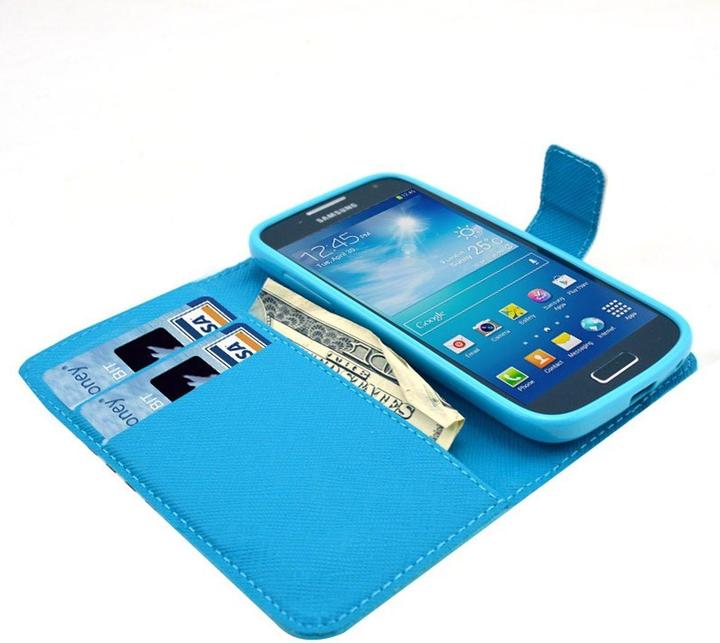 Actual product image König Design Mobile phone cover case for mobile Samsung Galaxy S4 Mini lettering Laugh / Laugh Green (Samsung Galaxy S4 mini)