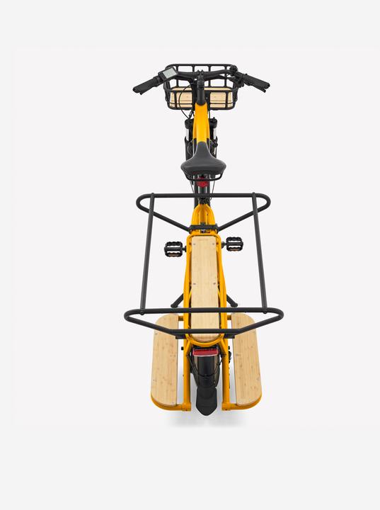 Image du produit Btwin Vélo utilitaire électrique Cargobike R500E Longtail V2 jaune