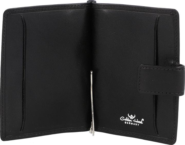Image du produit Golden Head Porte-cartes de crédit Colorado en cuir 8,5 cm avec pince à billets