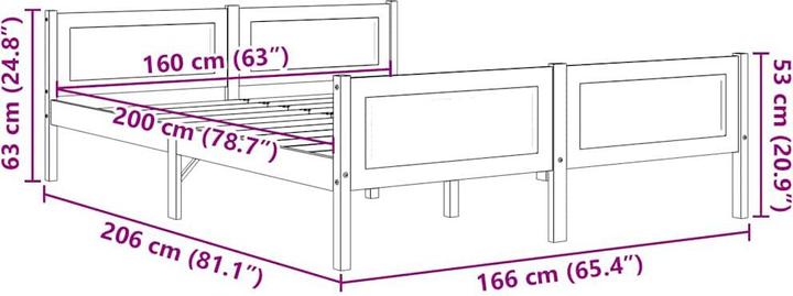 Immagine prodotto VidaXL Kumar (160 x 200 cm)
