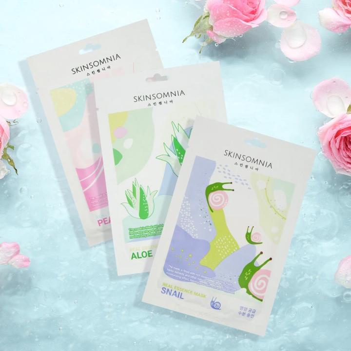 Actual product image Skinsomnia Aloe Real Essence Mask (25 ml)