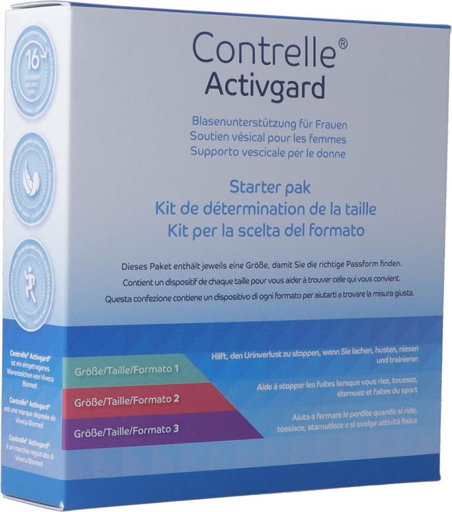 Produktbild Contrelle Activgard Pessar Starterpack assortiert 3 Stück (1 x)