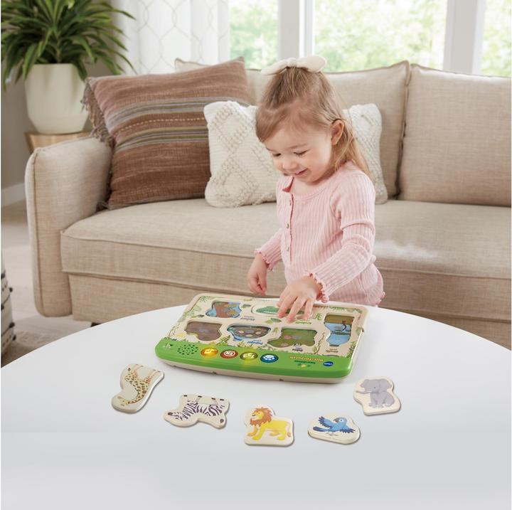 Produktbild VTech Interaktives Tierpuzzle (6 Teile)