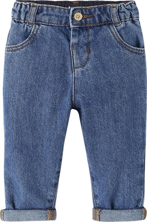 Actual product image Vertbaudet Mädchen Baby Mom-fit-Jeans Oeko-Tex (62)