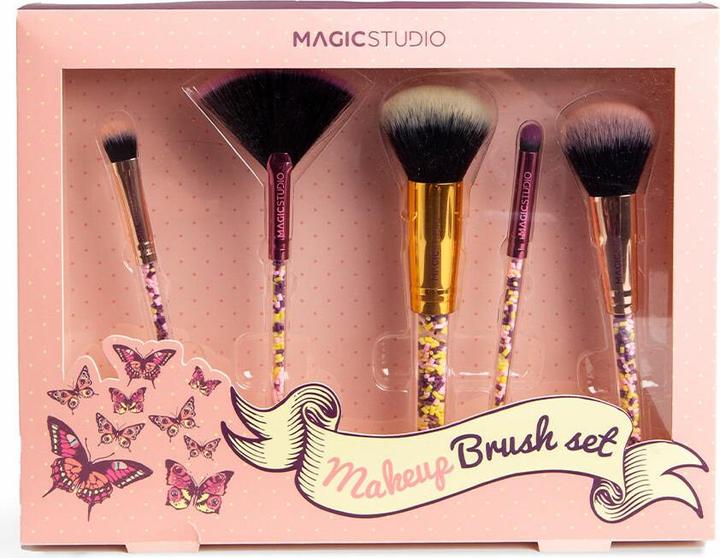 Actual product image IDC Institute Pin Up Makeup Brush Set