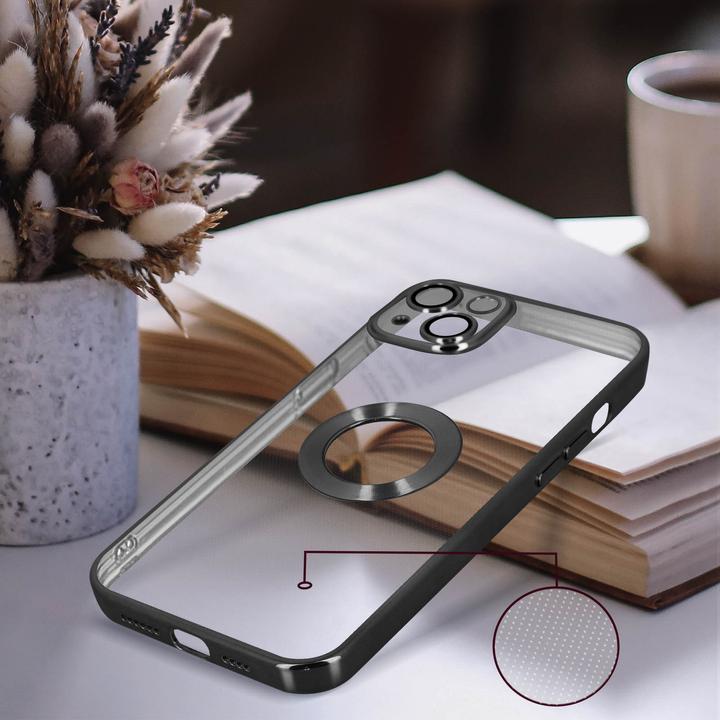 Image du produit Avizar Étui en silicone transparent de style Chrome Series (Apple iPhone 13)