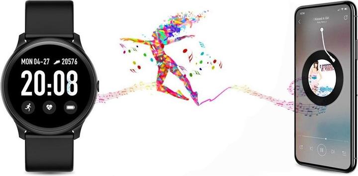 Actual product image SMARTWATCH RNCE40 SCHWARZ Uhr
