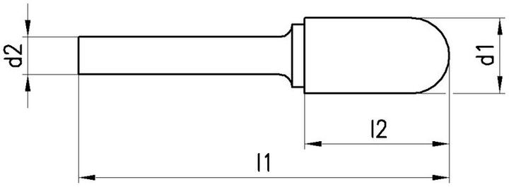 Produktbild Neriox HM-Frässtift Form WRC, Z6, Uni 4