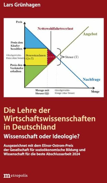 Produktbild Die Lehre der Wirtschaftswissenschaftlichen in Deutschland (Deutsch, Lars Grünhagen, 2024)