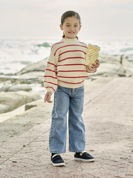 Actual product image Vertbaudet Weite Mädchen Jeans, Hüftweite REGULAR (140)