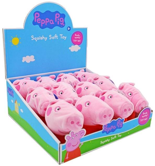 Actual product image Hasbro Peppa Pig Squishy-Plüschtier, 11 cm (11 cm)