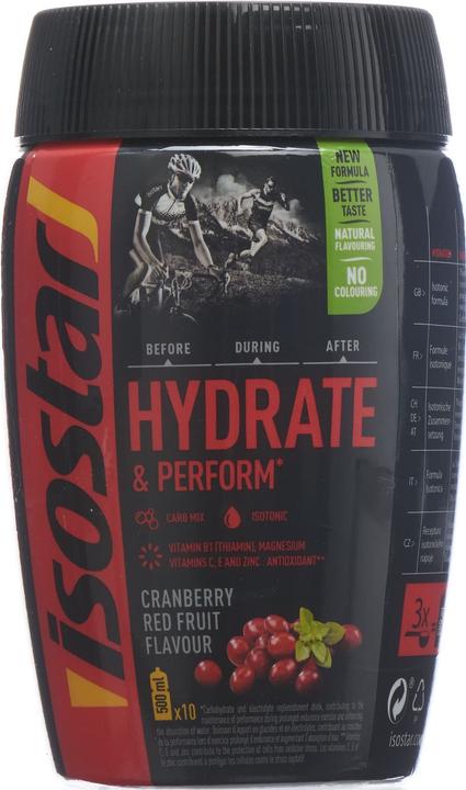 Immagine prodotto Isostar Idratare Eseguire (Frutti rossi, 1 pz., 400 g)