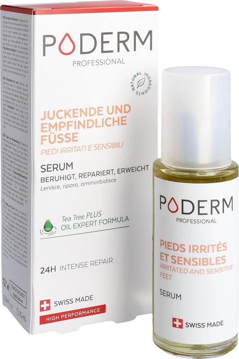 Immagine prodotto Poderm Siero per piedi pruriginosi e sensibili (Crema piedi e gel piedi, 75 ml)