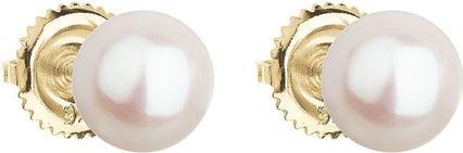 Produktbild Evolution Group gold earrings peony with real pearls Pavon 921004.1 (L)