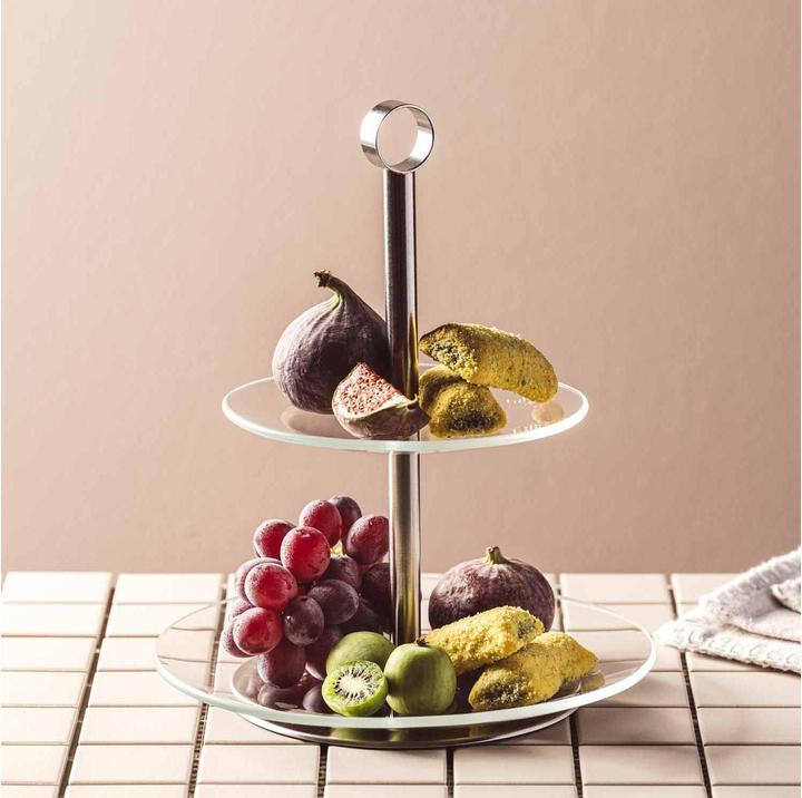 Produktbild Leonardo Etagere Cena 2-teilig, Silber