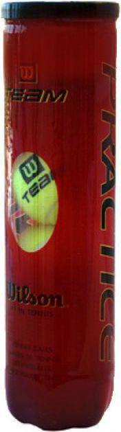 Immagine prodotto Wilson Palline da tennis TEAM PRACTICE 4pz WRT111900