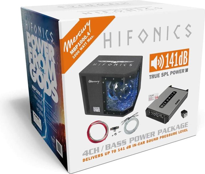 Image du produit Hifonics Basspack 4-canaux MBP 1000.4 (600 W)