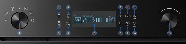 Produktbild Samsung Microwave NQ50R3130BK (50 l)