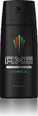 Image du produit AXE Africa spray déodorant pour hommes 150ml (Spray, 150 ml)