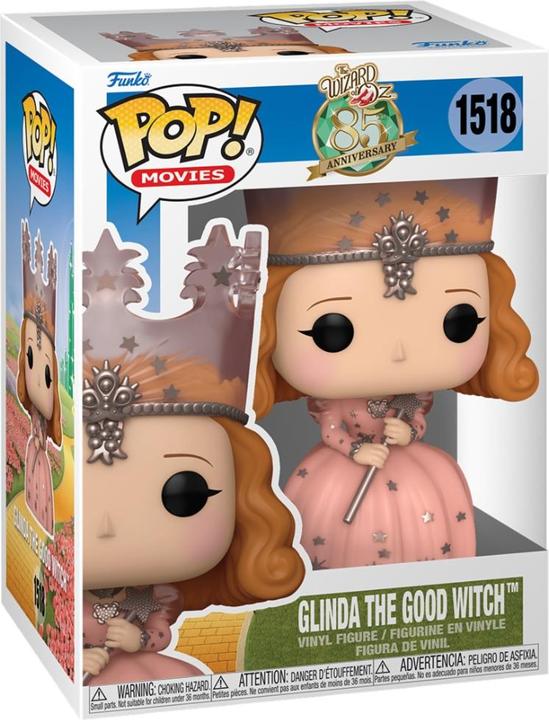 Actual product image Funko The Wizard of Oz POP & Buddy! Movies Vinyl Figure Glinda the Good Witch 9 cm
