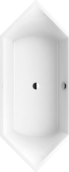 Immagine prodotto Villeroy & Boch V&B Vasca da bagno SQUARO Slim Line Hexagon 1900x800 mm bianco (185 l, 190 cm, 80 cm)