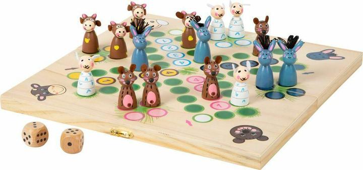 Produktbild small foot Ludo Farmtiere (Deutsch, Englisch, Französisch, Italienisch)