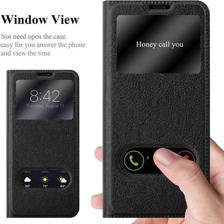 Produktbild Cadorabo Book mit View Doppelfenster Cover (Samsung Galaxy S9+)