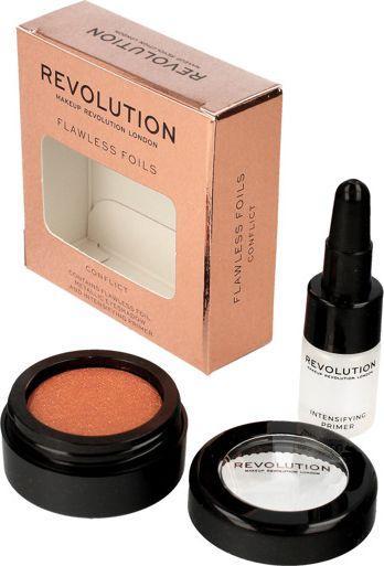 Produktbild Makeup Revolution Flawless Foils Metallic Eye Shadow + Conflict Base
