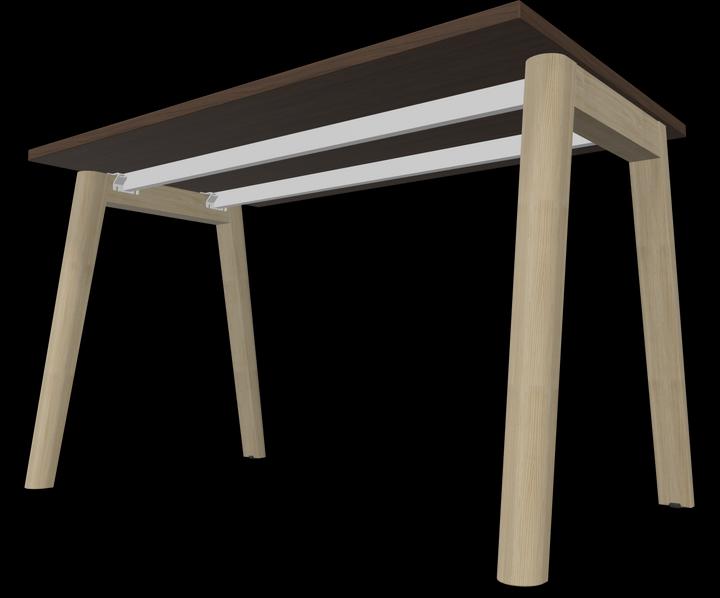 Actual product image Narbutas Nova Wood desk (1200 x 700 x 740 mm)