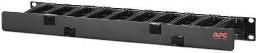 Actual product image APC Horizontal Cable Manager 1Ux4inch 10cm Deep SingleSided with Cover